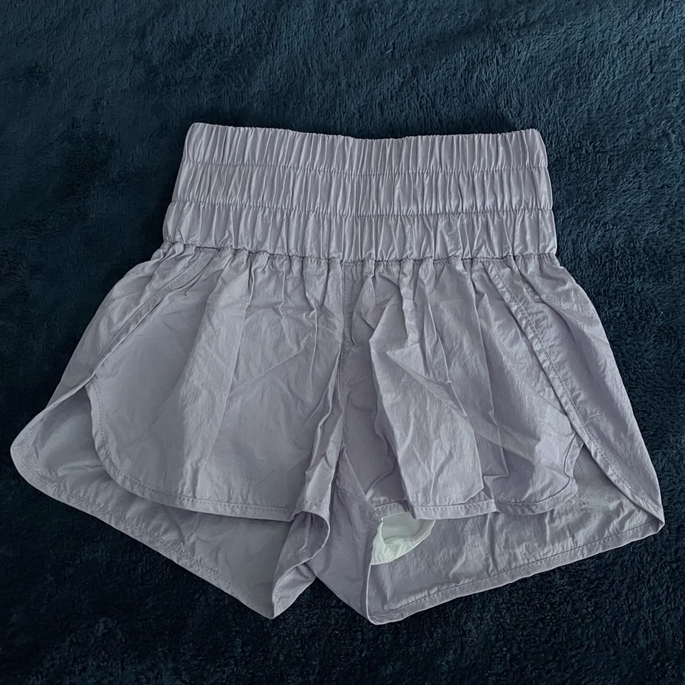 FP Movement Purple High Rise Shorts